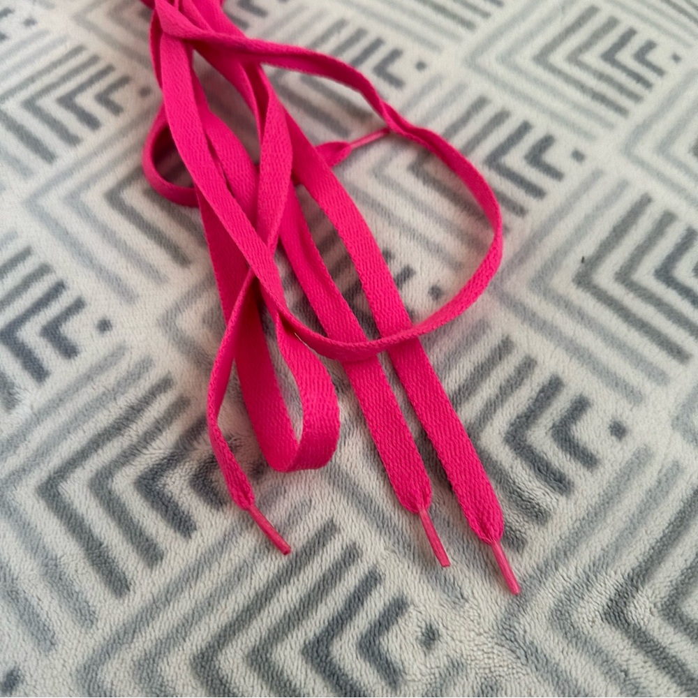 Vibrant BARBIE PINK Shoelaces